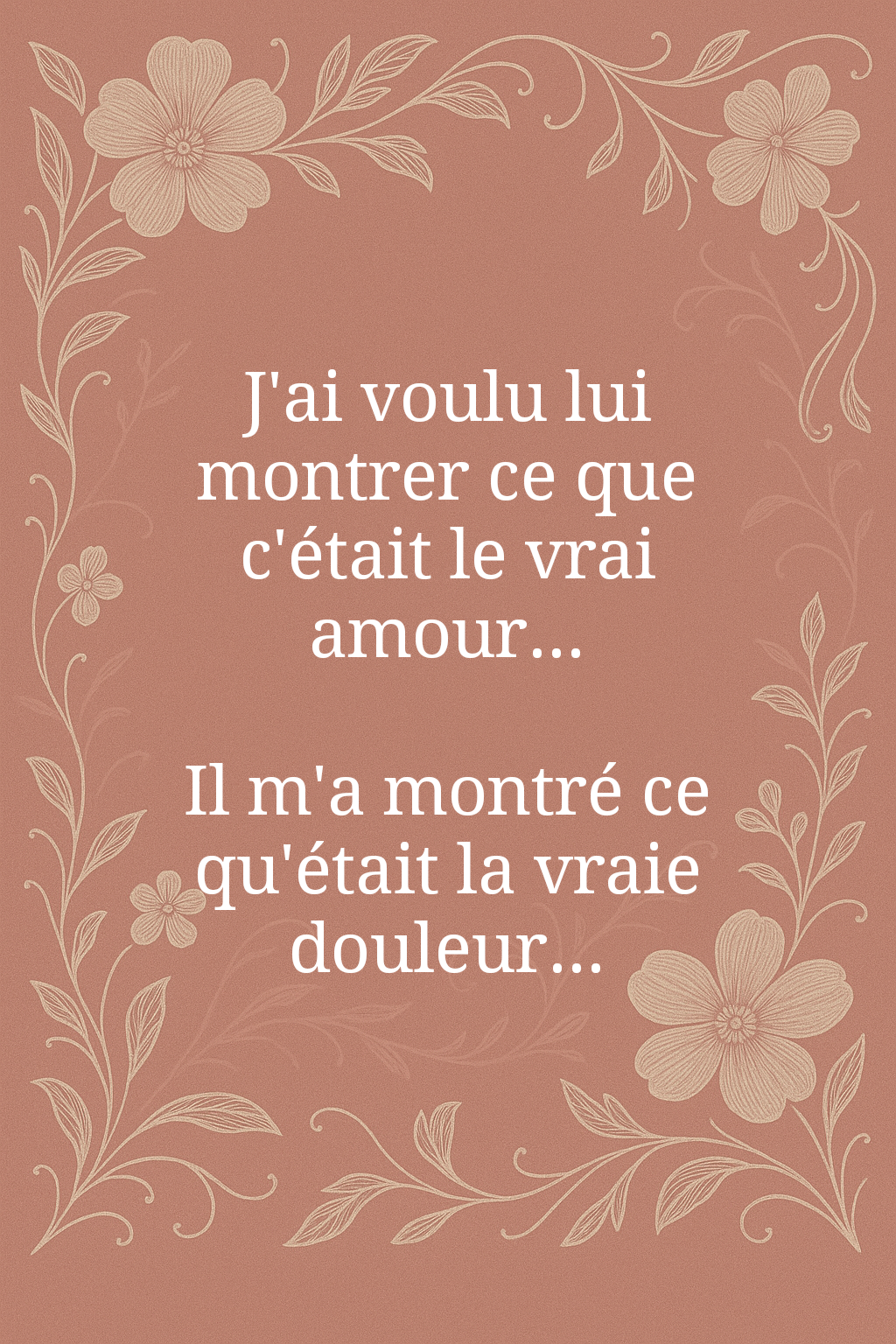 Back to Me - J'ai appris